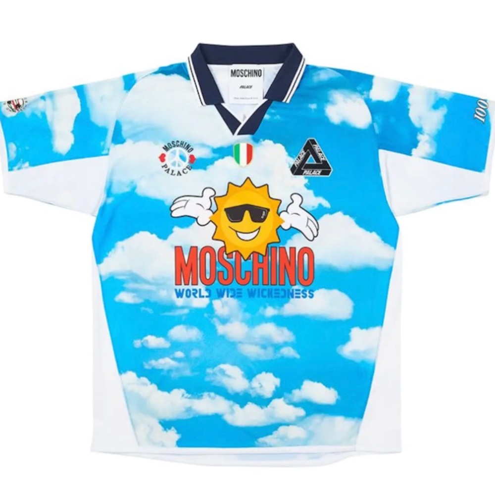 Palace x Moschino Football Shirt, Jersey